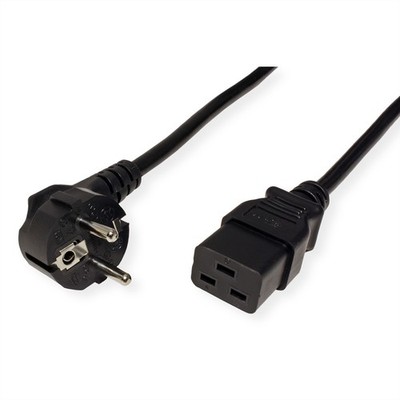 08/19/1551 ROLINE Power Cord CEE7/7 C19 16A Power/Power Supply ~D~