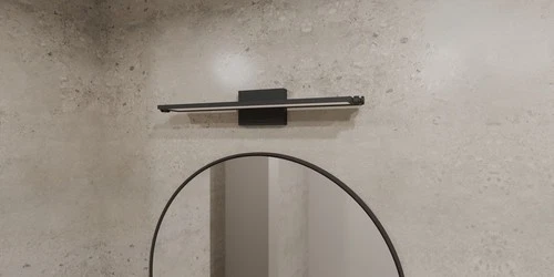 Matte Black LED Bath from the Astro Collection - Picture 7 of 7