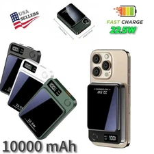 10000mAh Power Bank Magnetic Wireless  for iPhone 12/13/14/15/16 Pro Max - USA