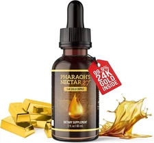 Ultra-Pure, 99.9% Liquid Gold - 24K Monoatomic Gold Ormus - Third Eye Awakeni...