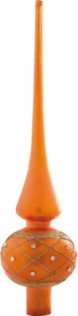 Glass Gold Seasonal Ornaments