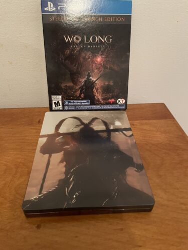 Wo Long: Fallen Dynasty Steelbook Launch Edition Limited PS4 BRAND NEW MISB - Picture 3 of 4