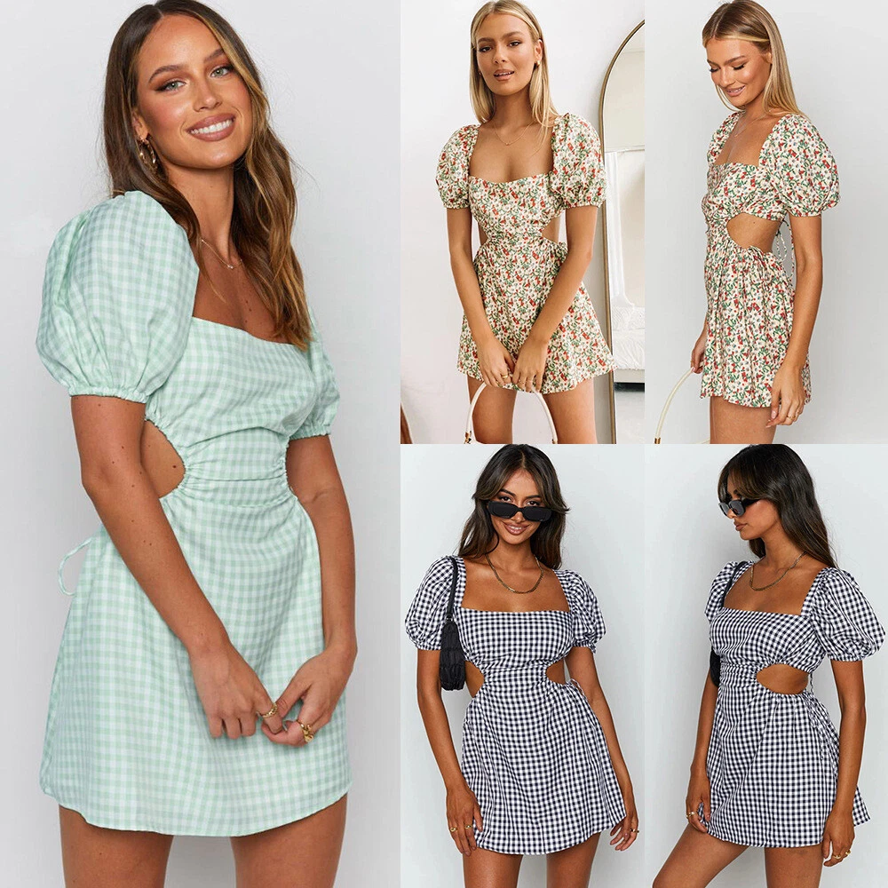 Womens summer mini dresses 2025