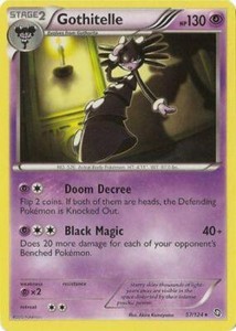 Pokemon TCG Dragons Exalted - Gothitelle 57/124
