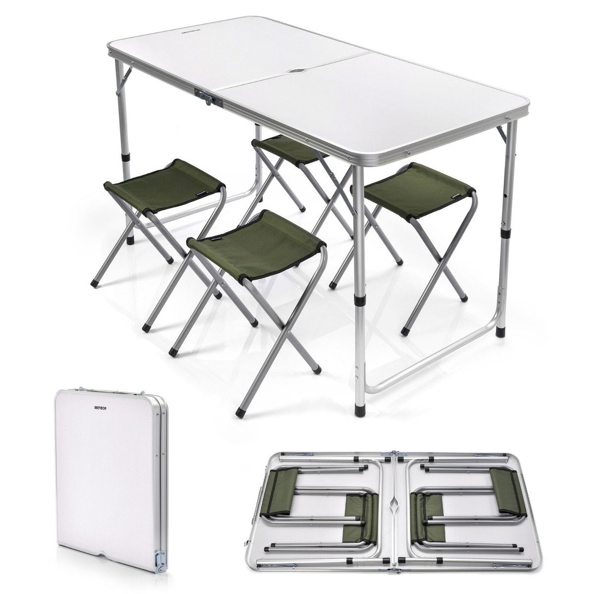 zelt 1 person leicht SoBuy Feldbett mit Zelt 7in1 Wurfzelt mit Luftpumpe, Rolltasche,  Schlafsack, Wasserdichtes Campingbett Outdoor Campingliege Familienzelt  Camping Tent Grün 193 x 160 x 86cm bis 114 kg OGS32-GR – SoBuy.de