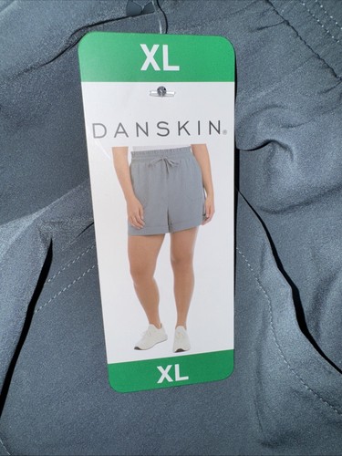 Danskin Ladies' Woven Paperbag Short(1751958) Size XL Stormy Weather B81 - Picture 4 of 5