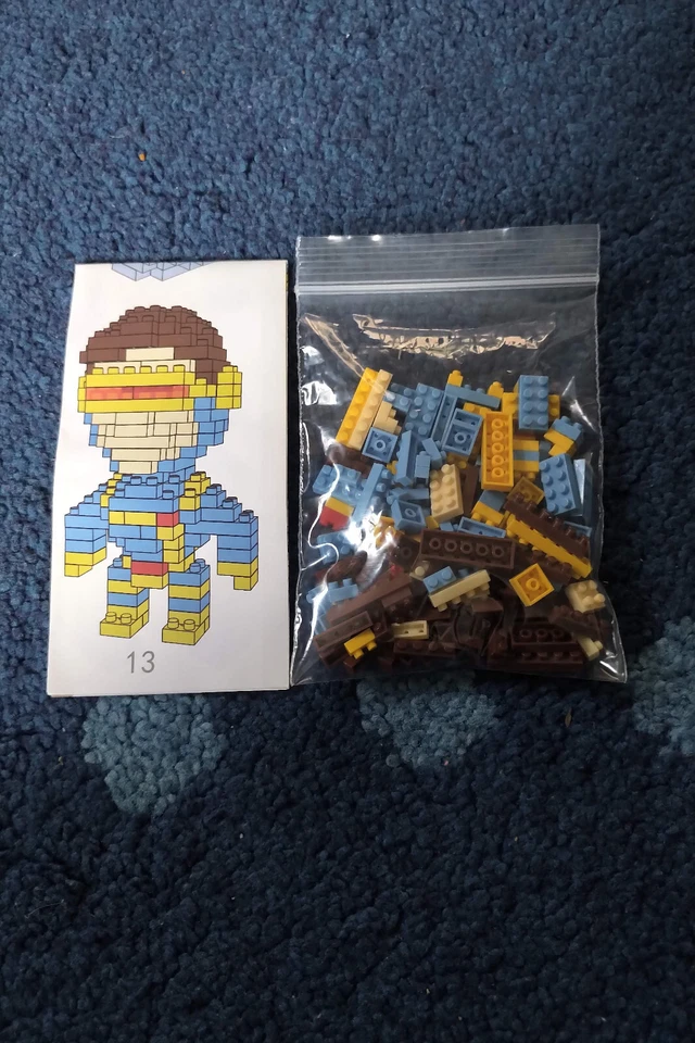 LOZ Diamond Block Cyclops - Marvel Superhero - Used - Image 2 of 2