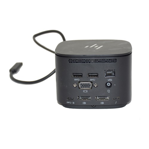 HP HSN-IX01 120W Black USB Type-C Thunderbolt Docking Station G2 3DB43AV#ABA - Picture 8 of 10