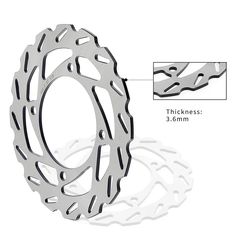 4PCS Front Rear Brake Disc Rotors Pads for Arctic Cat HDX 700 Prowler 2011-2014 - Image 4 of 4