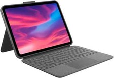 Logitech Combo Touch Keyboard Case for Apple iPad 10th Gen. - Oxford Gray