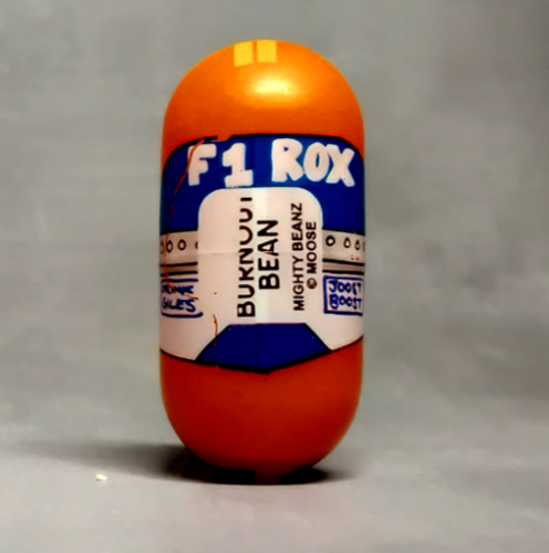 MIGHTY BEANZ Limited Edition BURNOUT BEAN ~ Moose Entertainment @2003 - Picture 2 of 2