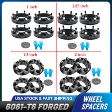 (4) Hubcentric 6x5.5 Wheel Spacers fits Toyota 4Runner Tacoma Tundra Sequoia