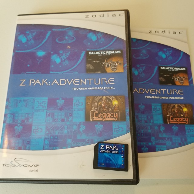 TAPWAVE Z Pak Adventure ( Tapwave Zodiac ) eBay