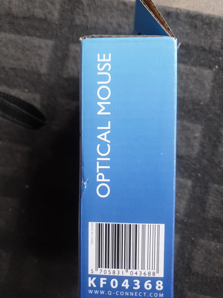 Q-Connect Black Scroll Wheel Mouse KF04368 - Image 2 of 4