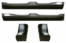 OE Style Rocker Panel & Cab Corner Kit Crew Cab for 09-18 Ram 1500 Pickup Truck