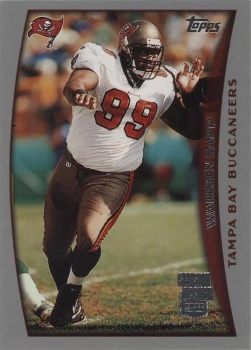 1998 Topps Season Opener Warren Sapp #161 - 1 of 2