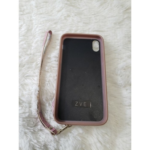iPhone X wallet phone case ZVE brand with zipper credit card holder wristlet - Picture 4 of 5