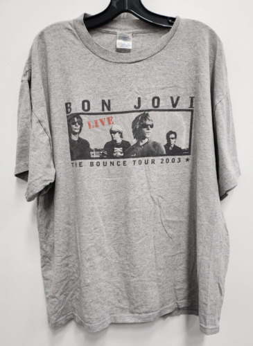 Vintage Y2K Delta Bon Jovi Bounce World Tour Mens 