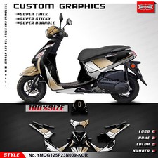 Scooter Complete Custom Sticker Decal Graphics Kit For Yamaha I125 Plus 2023