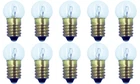 Box of 10 #432 Miniature Lamp Bulb for Lionel, E10, 18V, 4.5 Watt