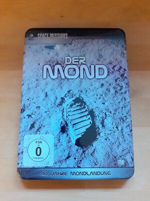 Space Missions - Der Mond * 40 Jahre Mondlandung * DVD NEU/OVP * Metallbox