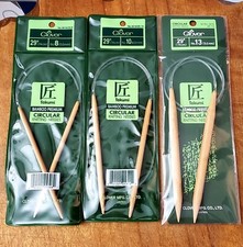Clover Takumi Bamboo Premium Circular Knitting Needles, Size 8, 10  13 Japan