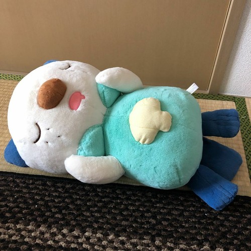 Pokemon plush Sleeping OSHAWOTT Pokemon 