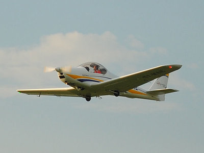 Kappa 77 KP 2U-SOVA Light Aircraft Airplane Model Replica Large Free Shipping