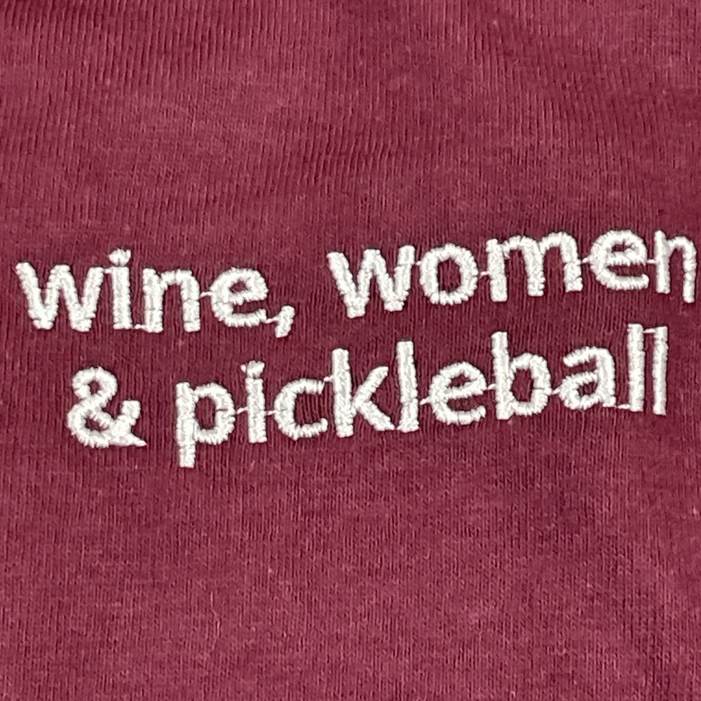 Pickleball Graphic T-Shirt Men’s L Short Sleeve Cotton Blend By Gildan Dry Blend