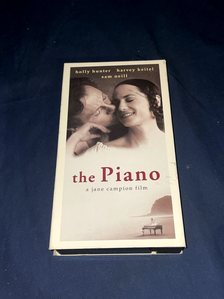 The Piano VHS, 1994 1993 tapes Holly Hunter, Harvey Keitel, Sam Neill Foto 2 de 4