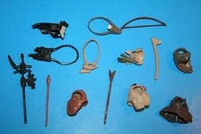 STAR WARS VINTAGE LOOSE EWOK WEAPONS & ACC. BOWS COWLS SPEARS STAFFS KENNER