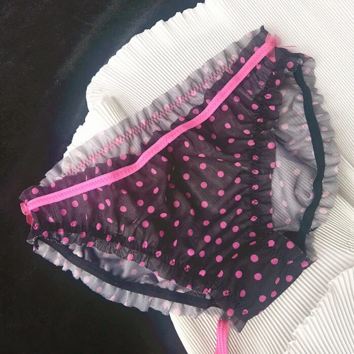 3 Pack Lot Sexy Womens See Through Sheer Panties Brief Thong Lingeries Underwear - Picture 7 of 13