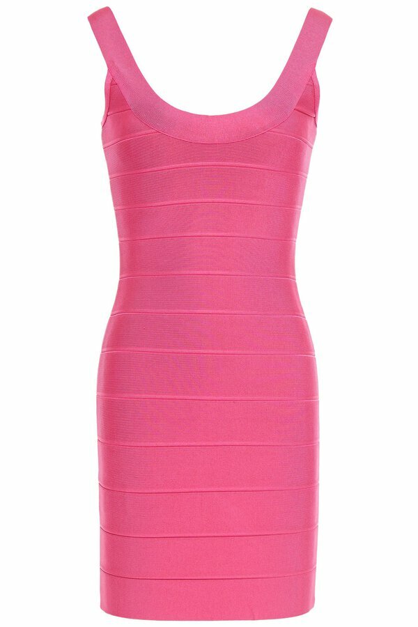 HERVE LEGER ピンク ニットワンピース XS 9号程度 NEW HERVÉ LÉGER Bandage mini dress in Pink- Size L #D3881 | eBay