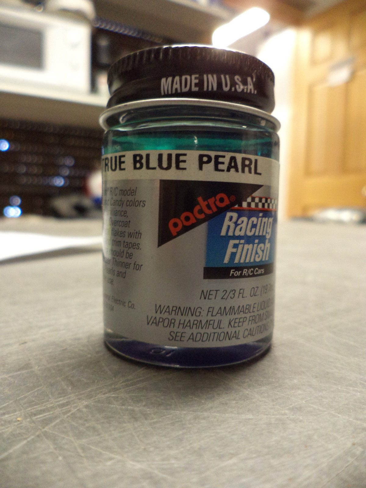 Pactra Racing Finish - True Blue Pearl