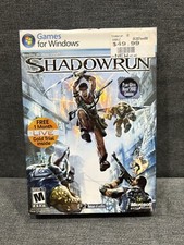 Shadowrun 2007 Microsoft Fasa Studio PC Complete CIB Windows Game w Product Key