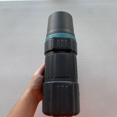 Thermos Grey/Blue Water Soup Insulated Hot Cold Bottle With Handle - Picture 3 of 7