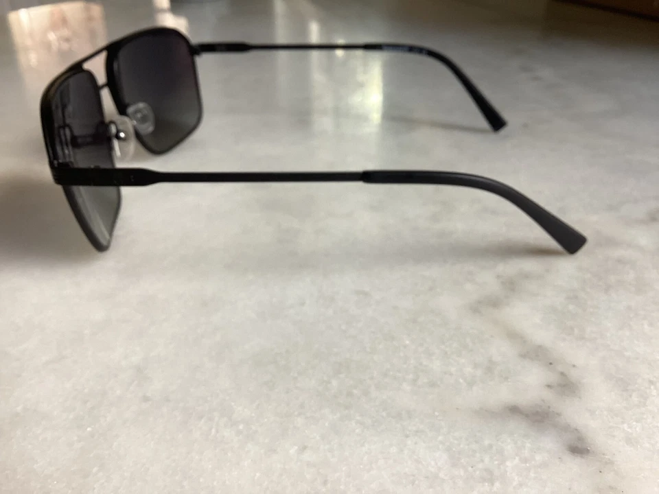 Gafas de sol Timberland TB9316 02D negro mate polarizadas de metal aviador 61-15-140 Foto 3 de 4