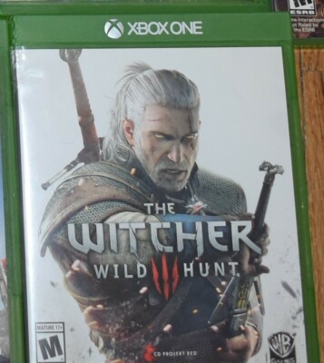 The Witcher 3 Wild Hunt Xbox One with Stickers, Soundtrack, and Compendium