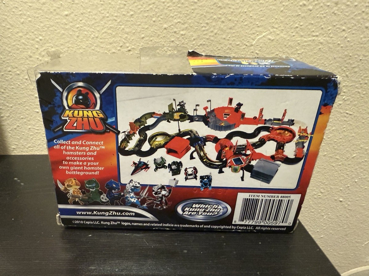 RARE Kung Zhu Special Forces Battle Hamster Yama 2010 Black White
