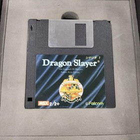 Nihon Falcom Dragon Slayer Legend of Heroes MSX2 RPG Video Game 1990