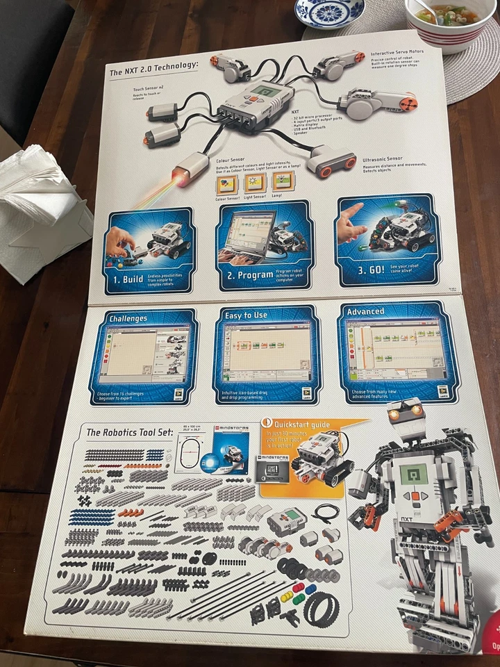 LEGO Mindstorms NXT 2.0 (8547) - Sealed - Complete & Never opened - Image 3 of 4