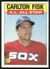 Carlton Fisk 1986 Topps #719 NR-MINT Chicago White Sox Baseball Card