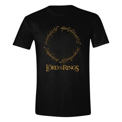 Herr der Ringe T-Shirt Logo Inscription Pcmerch