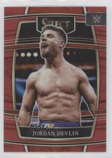 2022 Panini Select WWE Concourse Red Prizm 192/249 Jordan Devlin #81 tj1