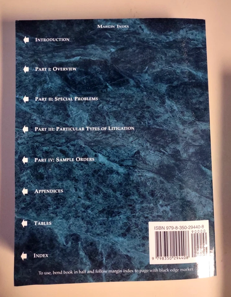 Annotated Manual for Complex Litigation 4th 2025 ed. Thomson Reuters NEW - Image 3 of 4