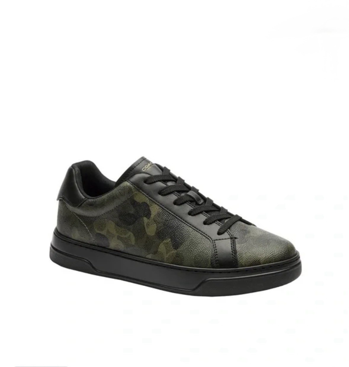 Coach High Line Men’s Sneakers Signature Camo Size 12 New No Box