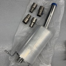 TA Edelstahl Auspuffanlage VW Golf 1 Cabrio 1x70mm +ABE