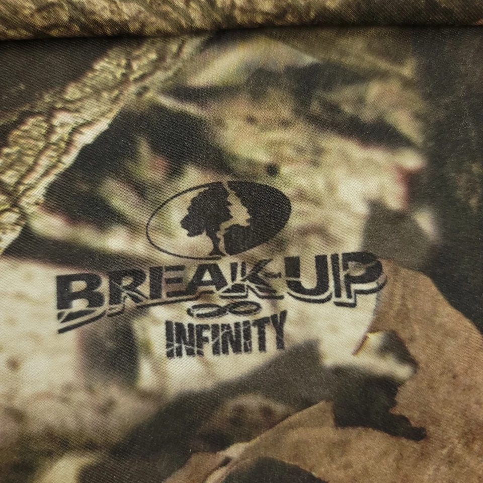 Under Armour Compression Mens L Mossy Oak Break Up Infinity Camo Hunting Gear - Image 2 of 4