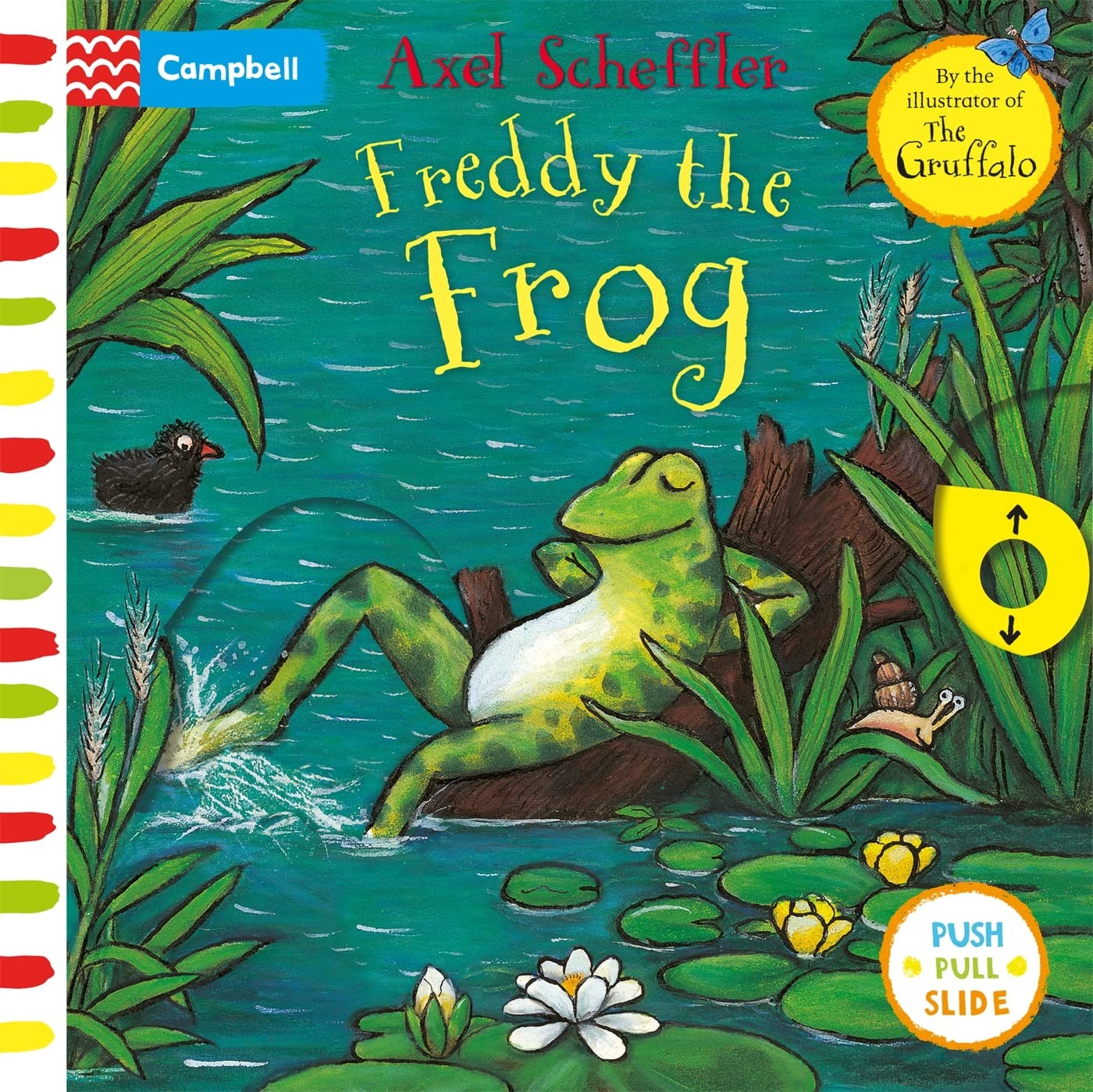 Freddy the Frog: A Push, Pull, Slide Book (Campbell Axel Scheffler, 15) - Image 7