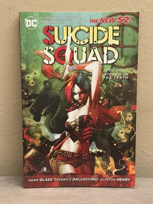 DC COMICS SUICIDE SQUAD VOLUME 1 KICKED IN THE TEETH HARLEY QUINN TPB
